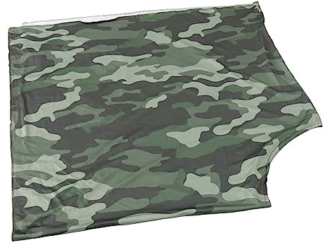 Genérico Funda De Lactancia De Camuflaje Para Exteriores, Cómoda Bufanda Para Amamantar, Funda Para Cochecito Para Viajes, Caminar,