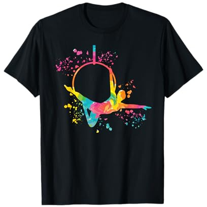 Aerialist Colorsplash Aerial Ring Kinder Lyra Aerial Hoop T-Shirt