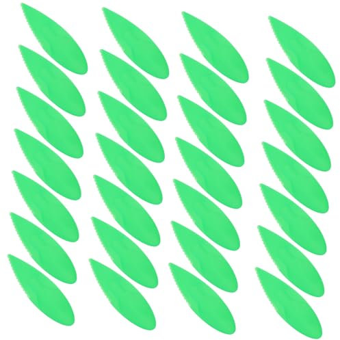 UTHCLO 50 Piezas Pelador De Kiwi Cuchara De Plástico Para Kiwi Cortador De Fruta De Cocina Herramienta Para Partir Frutas Rápida y Sencilla Cocina