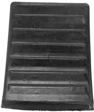 BUGUUYO Calzo de Goma para Ruedas 1 Pieza Negro Antideslizante