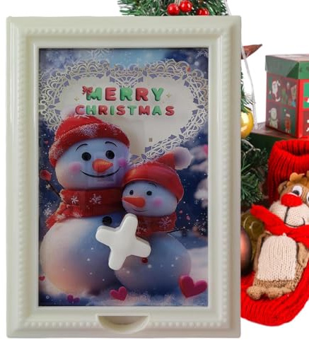 Gumball Machine – Distributeur de bonbons de 30 cm | Support de bonbons en polypropylène style cadre photo pour fêtes d', anniversaires, Noël ou décoration d'intérieur pour ajouter un charme