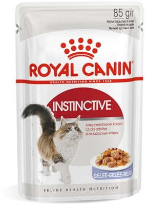 Royal Canin Instinctive Jelly | 12 x 85 g | Alleinfuttermittel für Katzen | Ausgewogene Rezeptur