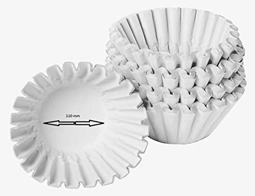 1000x Profi Kaffee Korbfilter 110/250 weiß 250/110 Mondo etc.