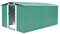 vidaXL Capanno da Giardino Metallo Verde 257x398x178cm Casetta Riparo Attrezzi