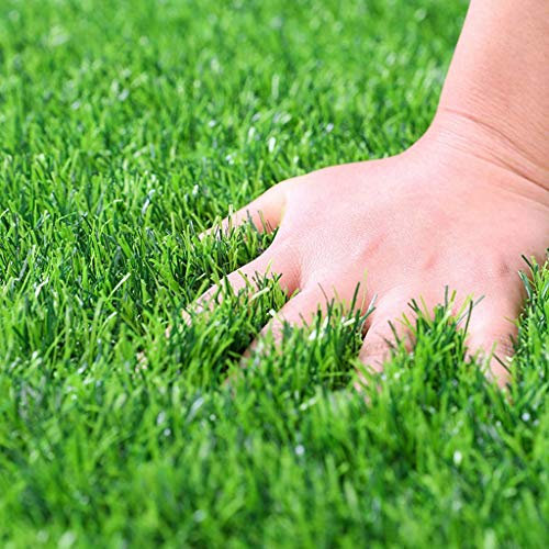 Gazon artificiel, Tapis réaliste Gazon d'isolation Thermique intérieur Jardin extérieur Pelouse synthétique Balcon Tapis épais Faux Gazon (Size : 79x20in)