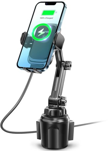 ANTOPM Car Phone Mount, 3 in 1 Car Phone Holder Car Phone Mount, 3 in 1 Car Phone (Black 11) | Upgraded, Universal Cell Phone Holder, Fast Charging, iPhone17 Pro Max, Samsung Galaxy