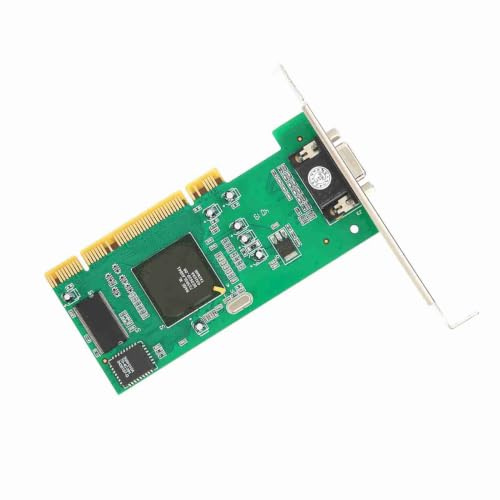 Annadue 8 MB 32-bitars VGA PCI-grafikkort, 32-bitars PCI VGA-grafikkort med stöd för flera skärmar för ATI Rage XL, stöd för VOD-låtsystem