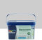 Dulux Benessere Pittura Colorata all'Acqua per Interni Superlavabile Anti Muffa Anti Batteri con Ioni D'Argento, 2.5 Litri, Grigio Industriale, 2.5L