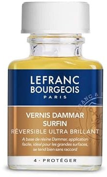 Barniz extrafina Dammar, 75 ml Lefranc