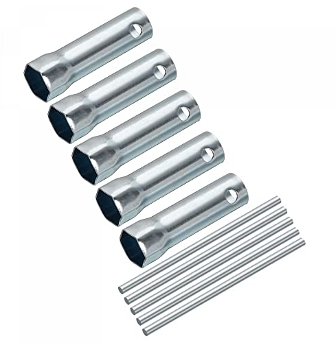 sourcing map 5 Stück Universal Ignition Zündkerzenschlüssel Steckschlüsseleinsätze Ersatz 21mm