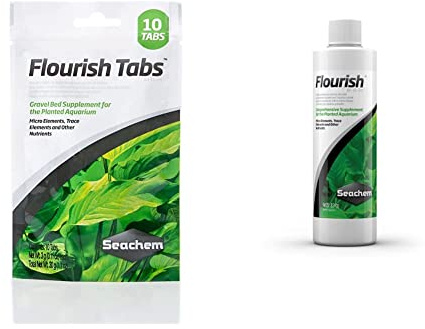 Seachem Flourish Plant Growth Supplement Bundle for Aquariums