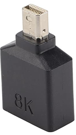 Sxhlseller MiniDP 8K DisplayPort 1.4 Stecker auf DisplayPort 1.4 Buchse Videokonverter-Adapter, Displayport-Koppler Kompakter Displayport-Extender, Plug and Play