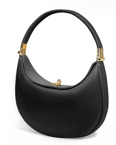 GSenhui Moon Bag Halbmond Crossbody Bag Damen Y2K Handtasche Hobo Bag Umhängetasche Elegant Tote Griff Klein Damen-Henkeltaschen Clutch Geldbörse Handbags