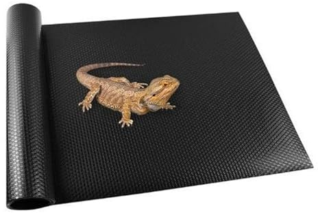 Reptilienteppich, Bartagamenteppich | Haustier-Terrarium-Einsatz - Bartagamen-Substrat, rutschfeste Reptilien-Substratmatte für Eidechsen-Schildkröten-Tankzubehör