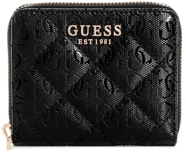 GUESS Laurel SLG Small Zip Around Wallet S Black