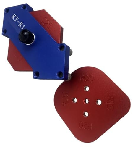 Gabarit De Rayon For Coupe D'arc En Bois, Gabarit De Positionnement For Fraisage De Congés Et D'angles Droits, Outil De Travail Du Bois En Alliage D'aluminium