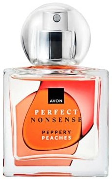 AVON Perfect Nonsense Peppery Peaches Eau de Parfum | Profumo Donna Lunga Durata | Fragranza Fruttata, Speziata e Ambrata dal Carattere Giocoso e Inaspettato | 50ml