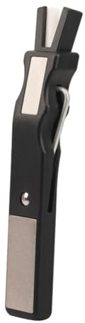 Vilgftyiet Affilatrice per pattini da ghiaccio – Affilatrice a doppia faccia in ceramica per pattini da hockey, pattini da figura e pattini da ghiaccio, 160 mm