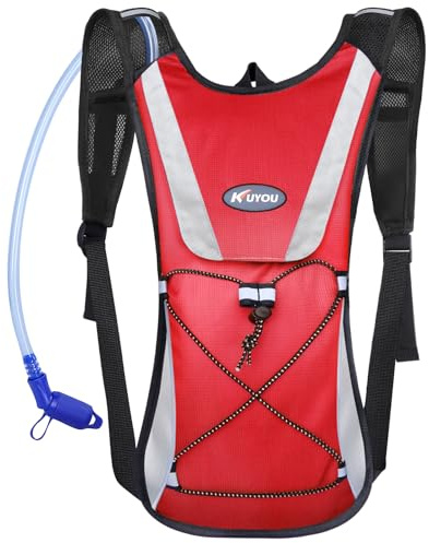 Hydration Pack,Water Backpack with 2L Water Bladder Perfect for Running Cycling Hiking Climbing Pouch