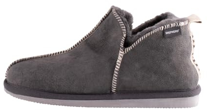 Shepherd Andy, Pantofole Piatte Uomo, Grigio Asphalt 16, 45 EU