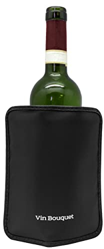 VB VIN BOUQUET FIE 025 Funda Enfriadora con doble Banda Elástica Autojustable Negro