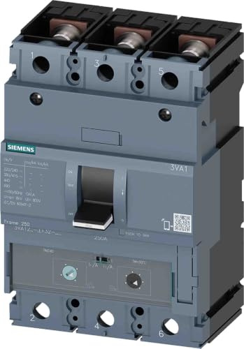 Siemens sentron-3va – Leitungsschutzschalter 3 VA1 36 KA 3 polig TM240 250 A Schraube