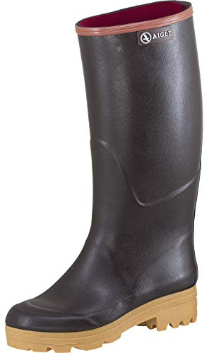 Aigle Femme Chambordpro L2i Chaussant Bottes-de-Chasse Bottes-Chaudes-de-Chasse, Marron Brown Brun 001, 39 EU