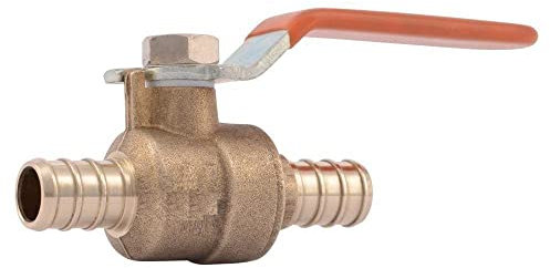 3/4 PEX Full Port Barbed Quarter Turn Ball Valve 5 in Pack