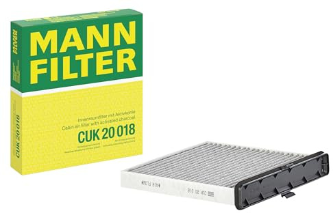 MANN-FILTER CUK 20 018 Filtro aria cabina - Filtro Antipolline con Carbonio attivato - per Autovetture + veicoli commeriali