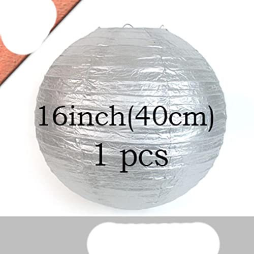 1 STÜCKE 16 Zoll große runde Papierlaterne Hochzeit und Party Hausgartendekorationen China Lampion 40cm