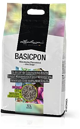 LECHUZA BASICPON Peat-Free Houseplant Potting Mix for Indoor Plants Soil Potting Compost Fertilizer-free 12L