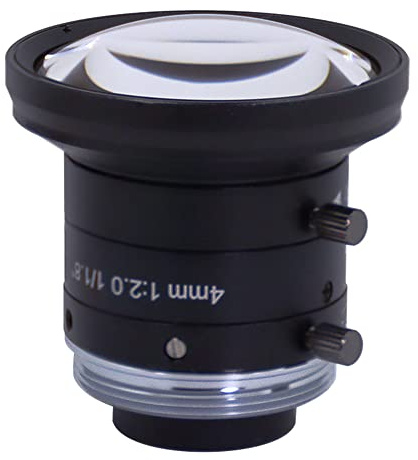 FA 4mm Machine Vision 1/1.8 Fixed Focus Lens Industrial Camera C-Mount Lens