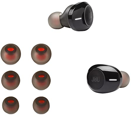kwmobile 6X Polster kompatibel mit JBL Tune 120TWS / T125TWS - 3 Größen - Silikon Ohrstöpsel In-Ear Kopfhörer
