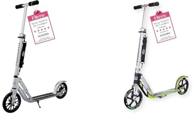 HUDORA BigWheel 205 Scooter - Stabiler Aluminium-Roller & BigWheel 205 Scooter - Stabiler Aluminium-Roller