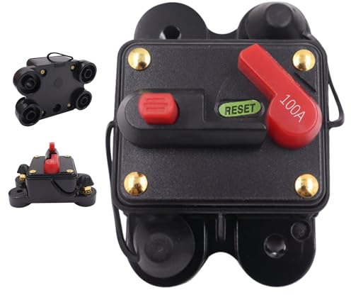 Disjoncteurs - Fusible pour Moteur de Traîne,Bloc de Fusibles Automobile pour Inspection Électrique Marine Commerciale Bateau Quad Électricien Domestique