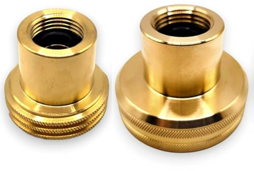 DN Autogas Parts LPG Gas Bottle Refill Adapter Set – European GPL ACME & DISH Connectors 21.8mm for Cylinder Refilling
