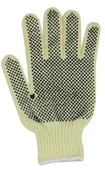 MSV 100159 Guanto Protettivo, Acciaio Inossidabile, Giallo, 22 x 32,5 x 6 cm