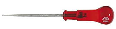 Stubai 347001 Chrome-Vanadium Steel/Plastic Square Awl, Silver/Red, 115 mm