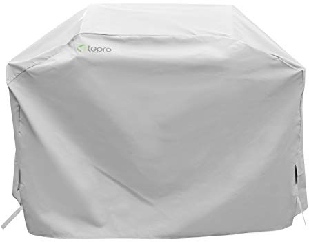 tepro Abdeckhaube Universal für Gasgrill mittel, beige (65 x 130 x 100 cm)