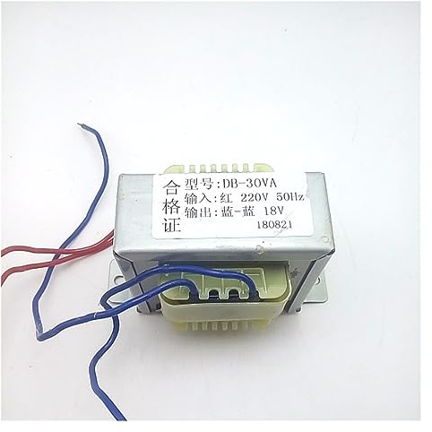 FUNTLY Transformador de Potencia Transformador Tipo EI EI66-28 30W DB-30VA 220V a 18V AC AC18V 1.67A