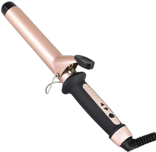 Hair Curler 32mm Barrel Curling Tongs Big Curls for Long & Medium Length Hair Waver Styling Thick Wide Curling Iron with 120°C-210°C Adjustable Temperature