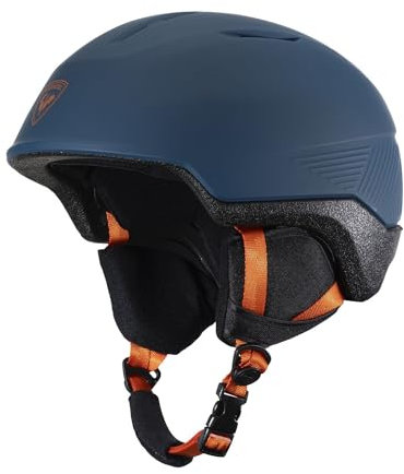 Rossignol - Skihelm / Snow Fit Impacts Blue Herren – Größe S/M, Blau