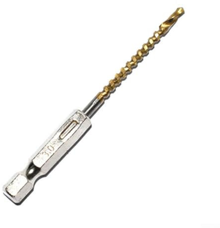 Zuverlässiger Sechskantschaft Metall Schlangenbohrer Stanzwerkzeuge Beschichtung lange Lebensdauer (3 mm)