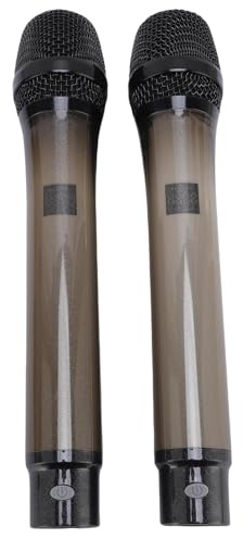 Sxhlseller di Microfono Wireless Manualmente con Chiara Riproduzione Vocale, Altoparlante e Gioco - Microfono Dinamico Insieme Al Trasferimento Online, Alla Costruzione di Metalli