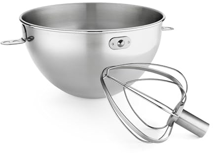 KitchenAid KN3CW - Batidora (Batidora de varillas, Acero inoxidable, Mezcla, 2,83906 L)