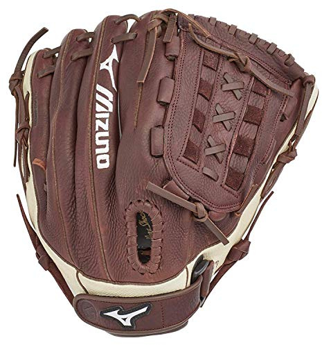 Mizuno GFN1250S3 Franchise-serien Slowpitch Softbollhandskar, 32,5 cm, höger hand