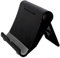 Porta Cellulare da Tavolo Regolabile materiale PREMIUM Nero Universale Supporto Porta Telefono Scrivania Holder Stand anche Appoggio Reggi Tablet o Poggia Smartphone Sostegno per tavola o comodino