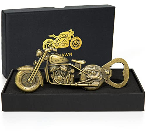 ATDAWN Zinc Motorcycle Bottle Opener, Vintage Design, Perfect for Men's Gifts, Father's Day, Birthdays, Valentine's Day
