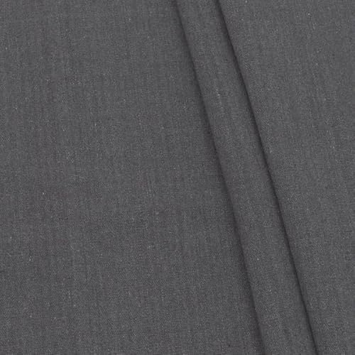 STOFFKONTOR Mesh Netzstoff Stoff - Meterware, Farbe Grau - Öko-Tex Standard 100- zum Nähen von Bekleidung, Innentaschen, Insektenschutz usw.