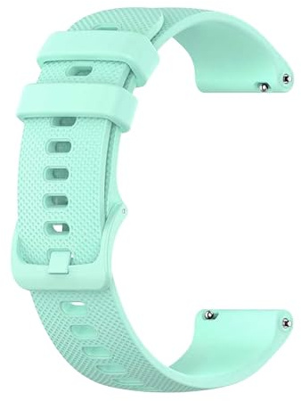 OcioDual Bracelet Montre 22mm Turquoise, Bracelets de Montres pour Homme à Dégagement Rapide, Bracelet Montre Connectée Femme en Silicone, Bracelets de Montres pour Femme, Unisexe